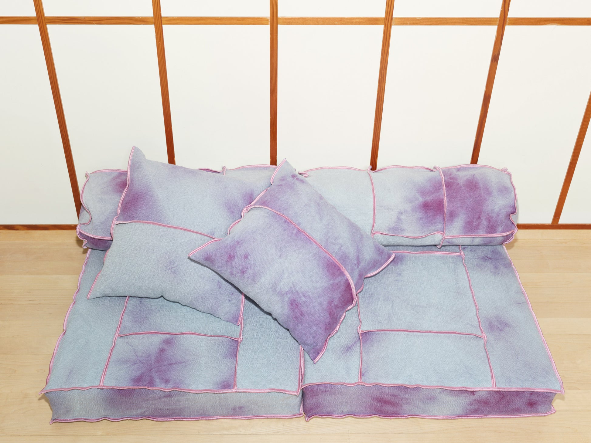Cushion Marble Purple - Juslin Maunula